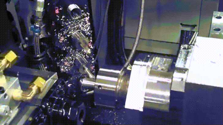 7軸CNC車銑複合式加工機